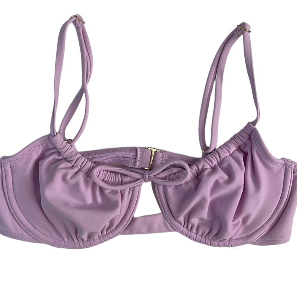 Xhilaration Lilac Bikini Bra Underwire Top M